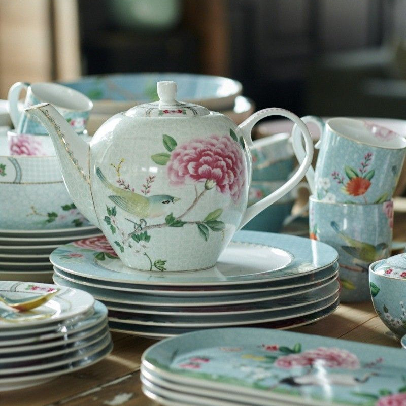 Pip Studio blushing birds Collection of Porcelain serveware