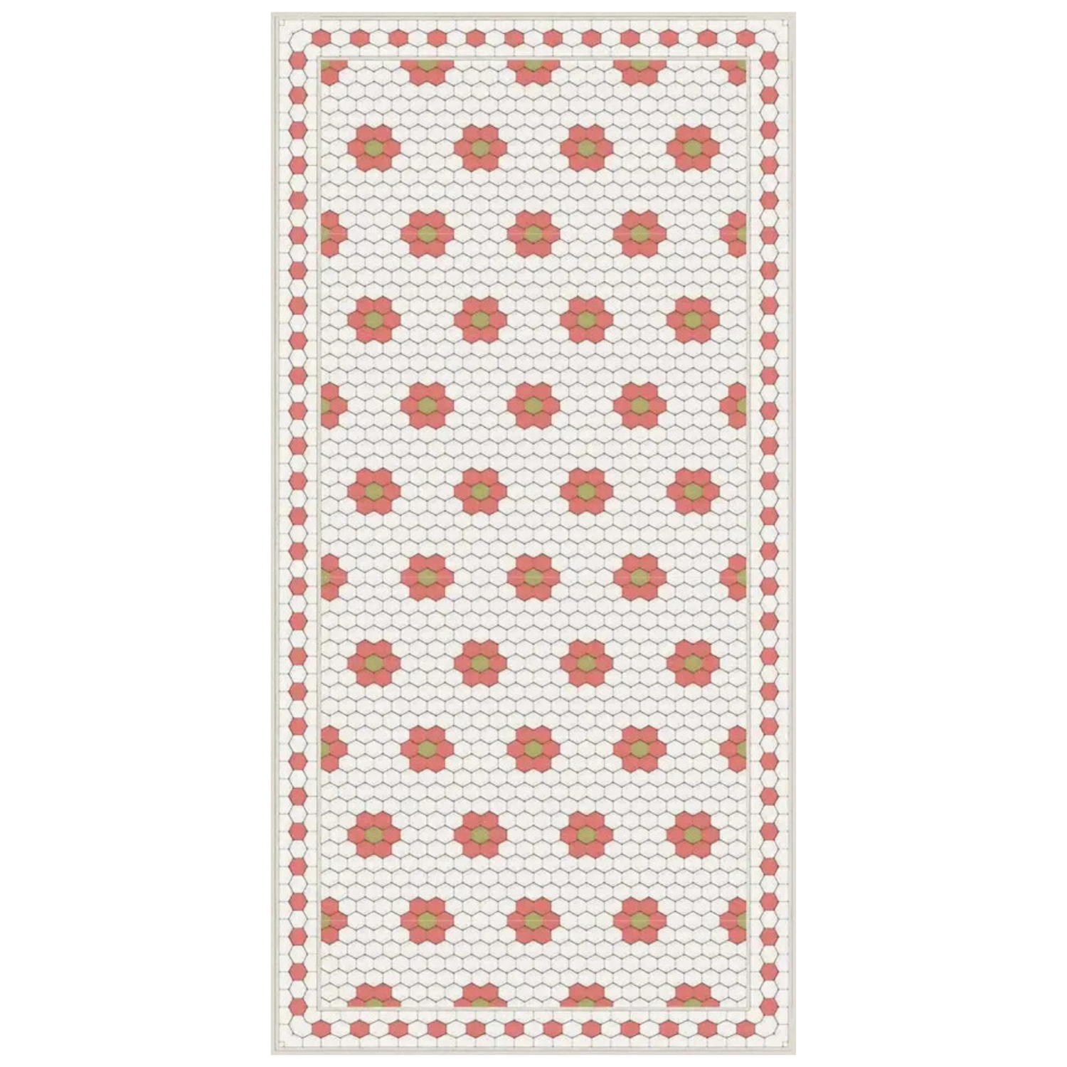Tapis en vinyle Adama Petite Fleur
