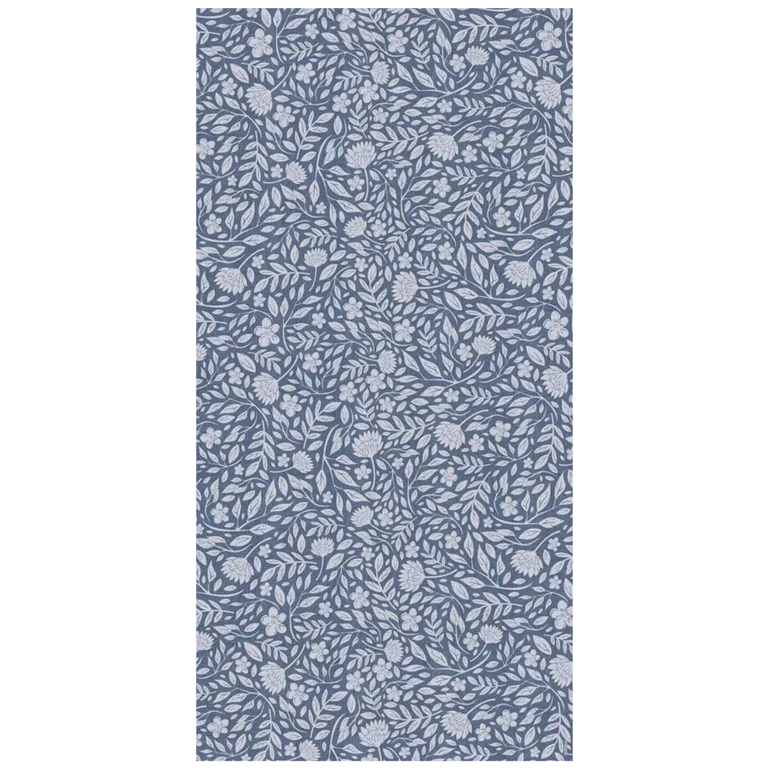 Adama Carmen Blue Vinyl Rug 60cm x 80cm