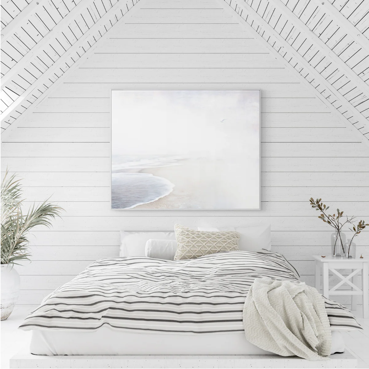 Receding Tide Framed Art Print