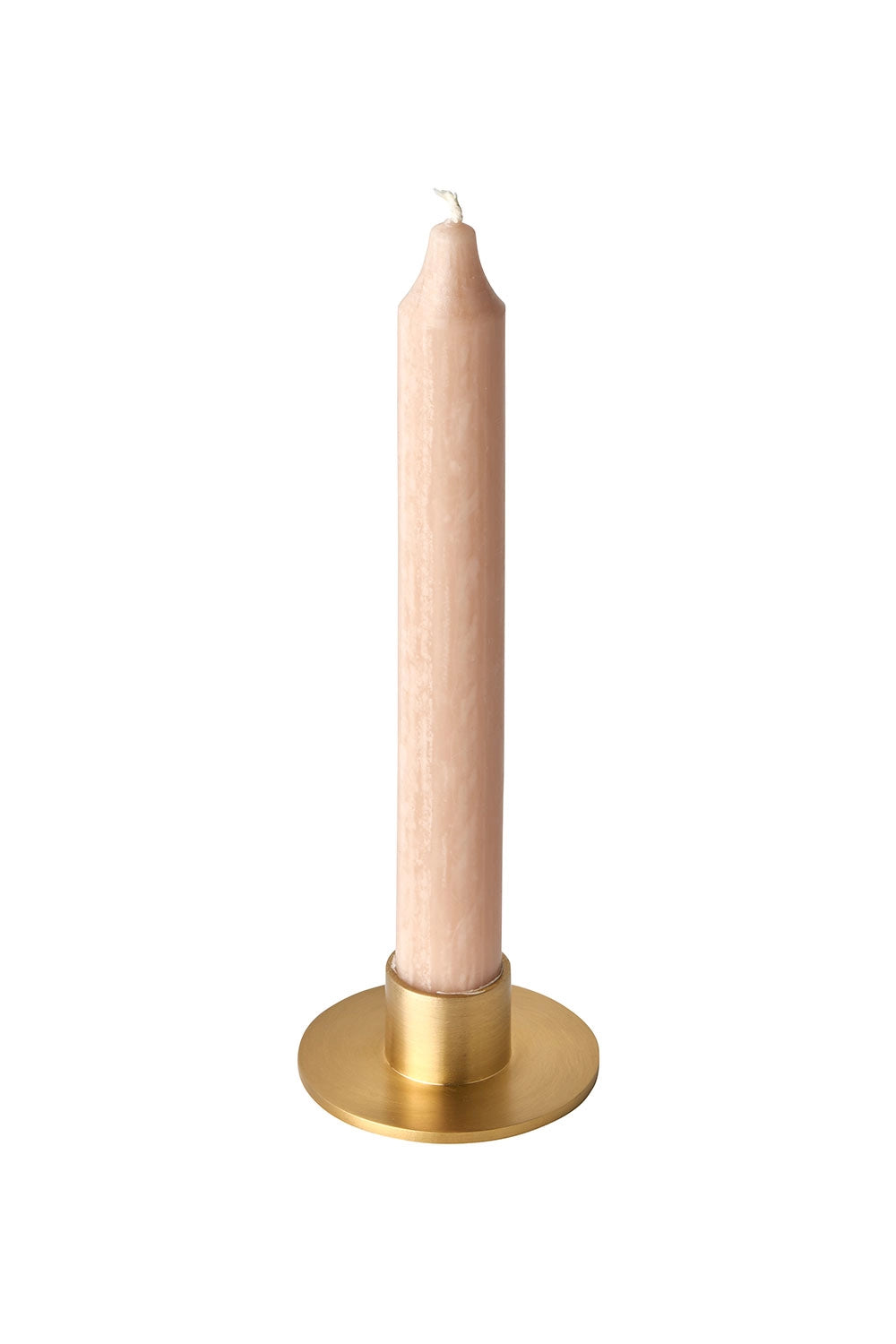 Solid Brass Candle HOlder from Fog Linen Work at Home Smith