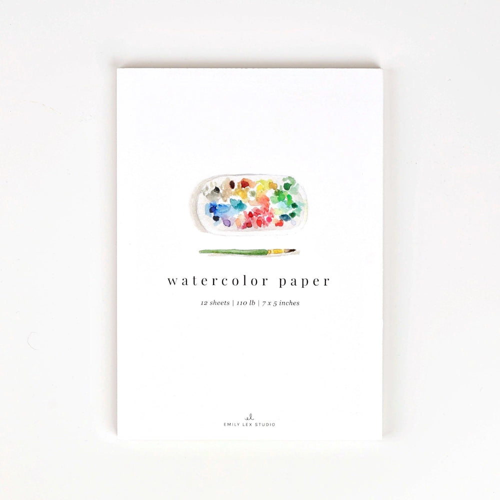Watercolour Paper Pad by Emily Lex At Home Smith