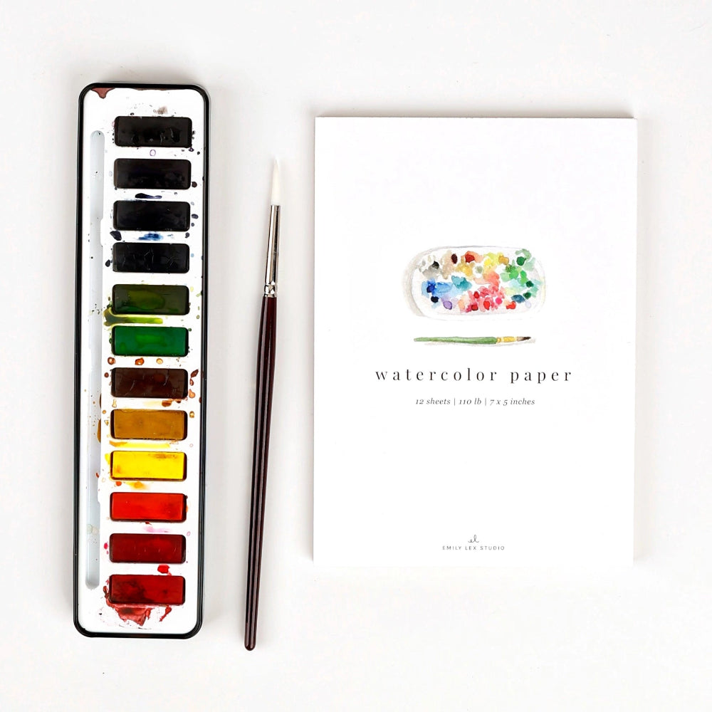 Watercolour Paper Pad by Emily Lex at Home Smith