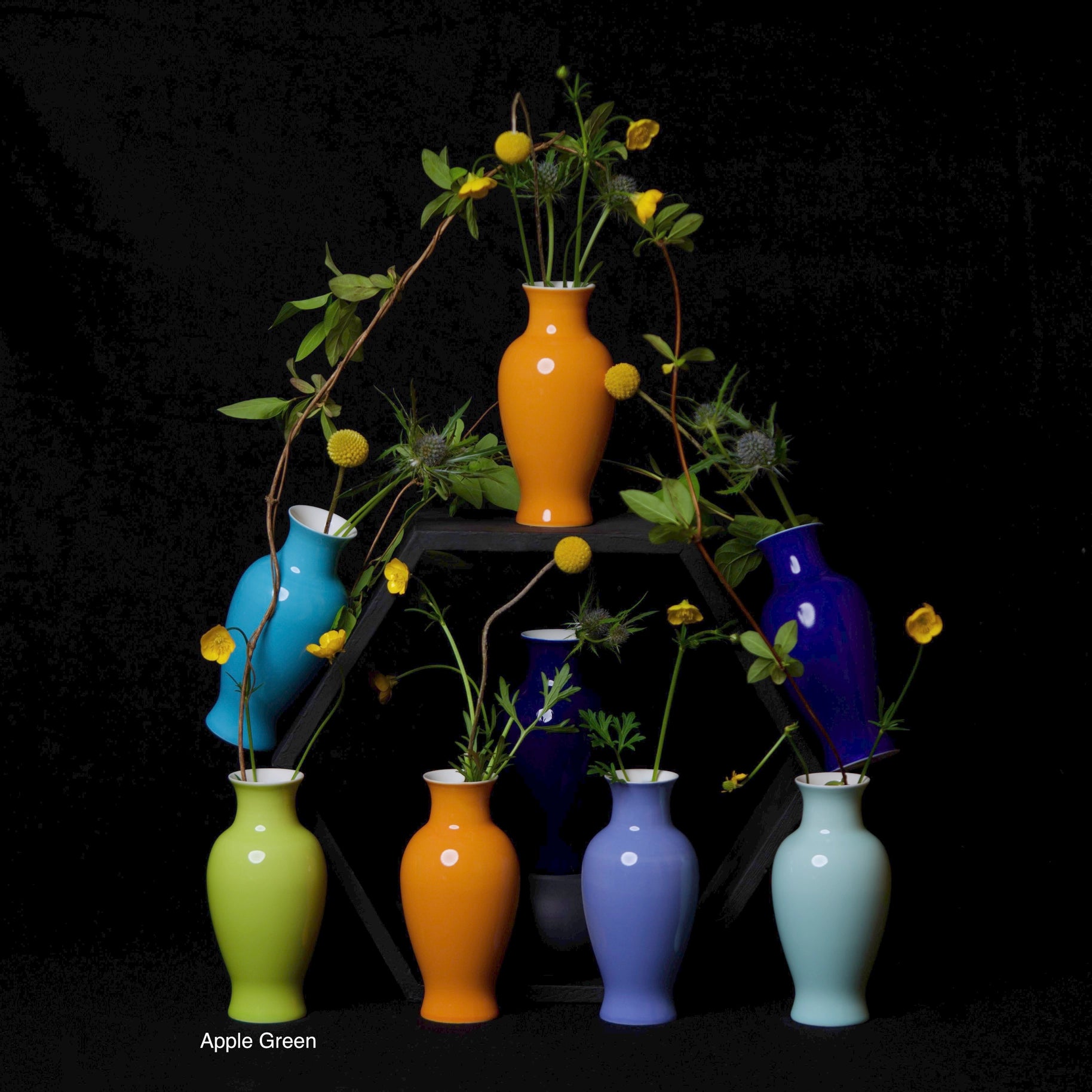 Mini Vase Poire En Porcelaine