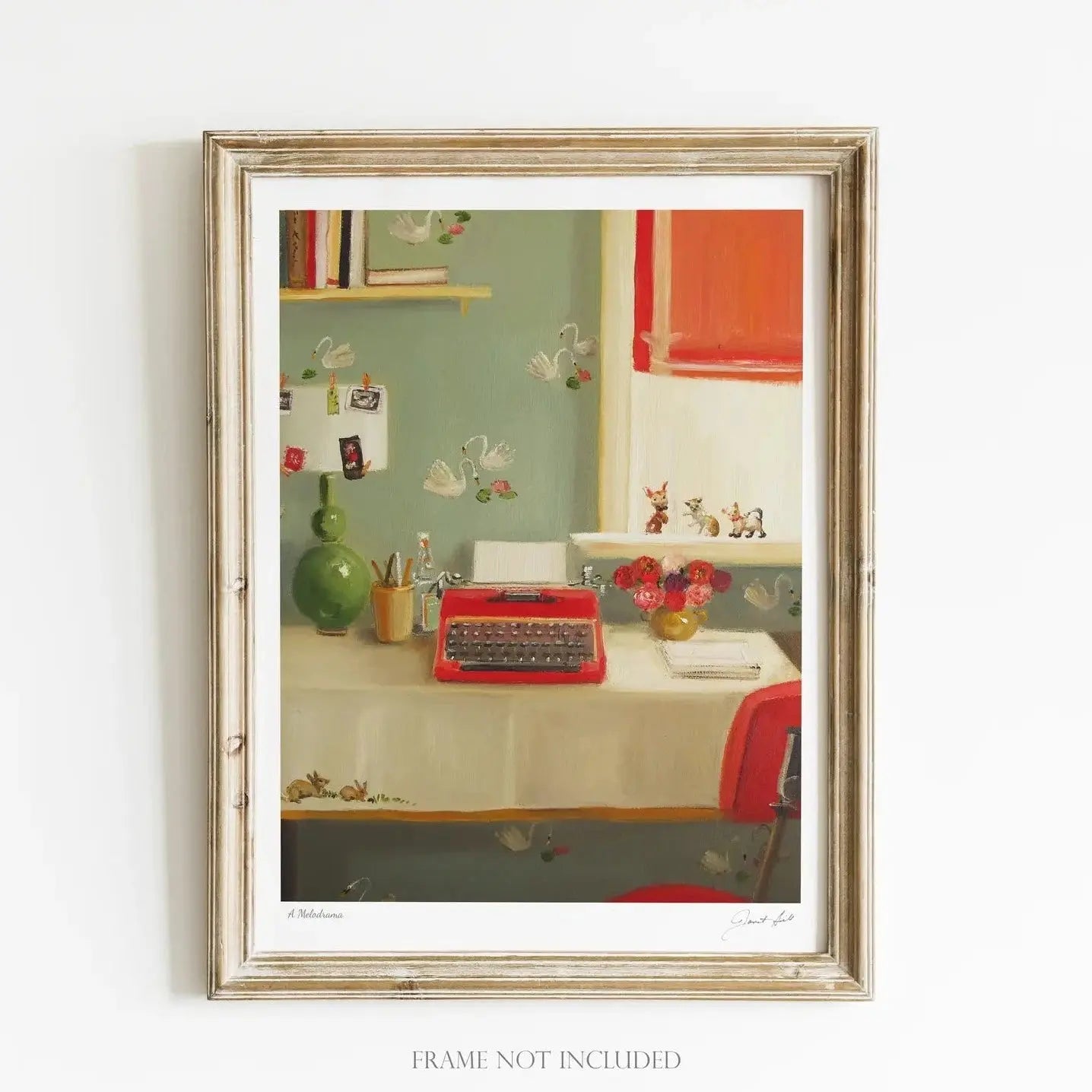 Home Smith A Melodrama Art Print Janet Hill Studio Art - In Stock