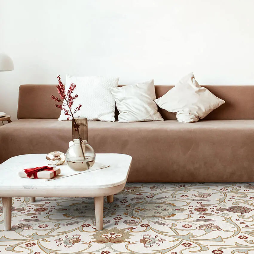 Home Smith Adama Castany Vinyl Rug Adama Vinyl Mats