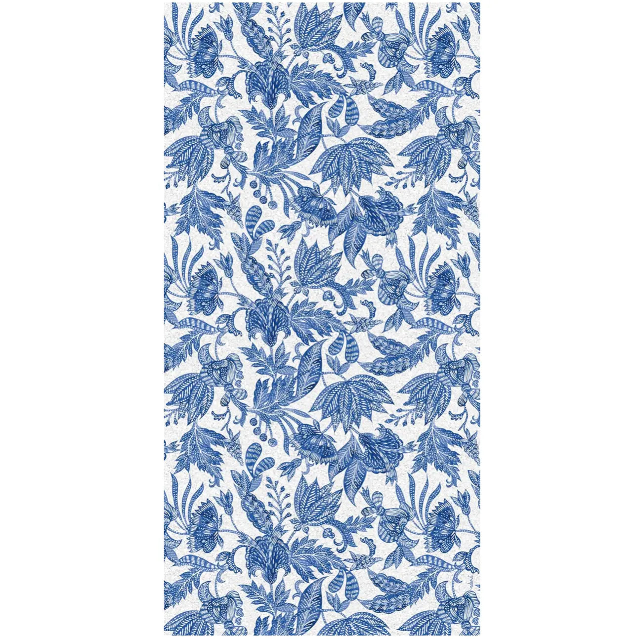 Home Smith Adama Indigo Vinyl Rug in Blue Adama Vinyl Mats
