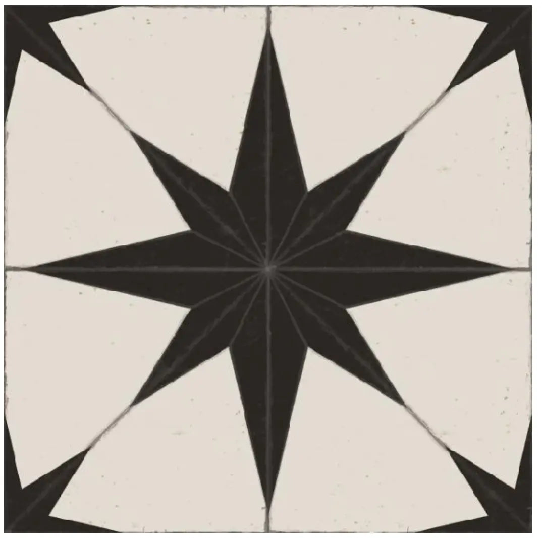 Home Smith Adama NIghtsky Vinyl Rug in Black Adama Vinyl Mats
