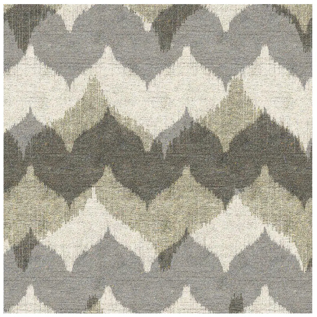 Home Smith Adama Sound Vinyl Rug in Green Adama Vinyl Mats