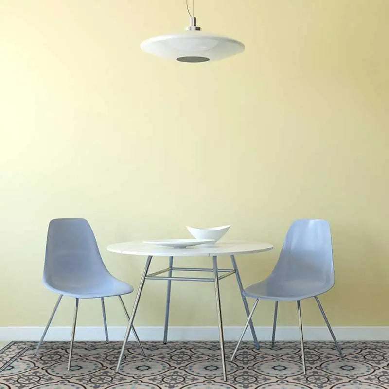Home Smith Adama Tria Vinyl Rug in Light Blue Adama Vinyl Mats