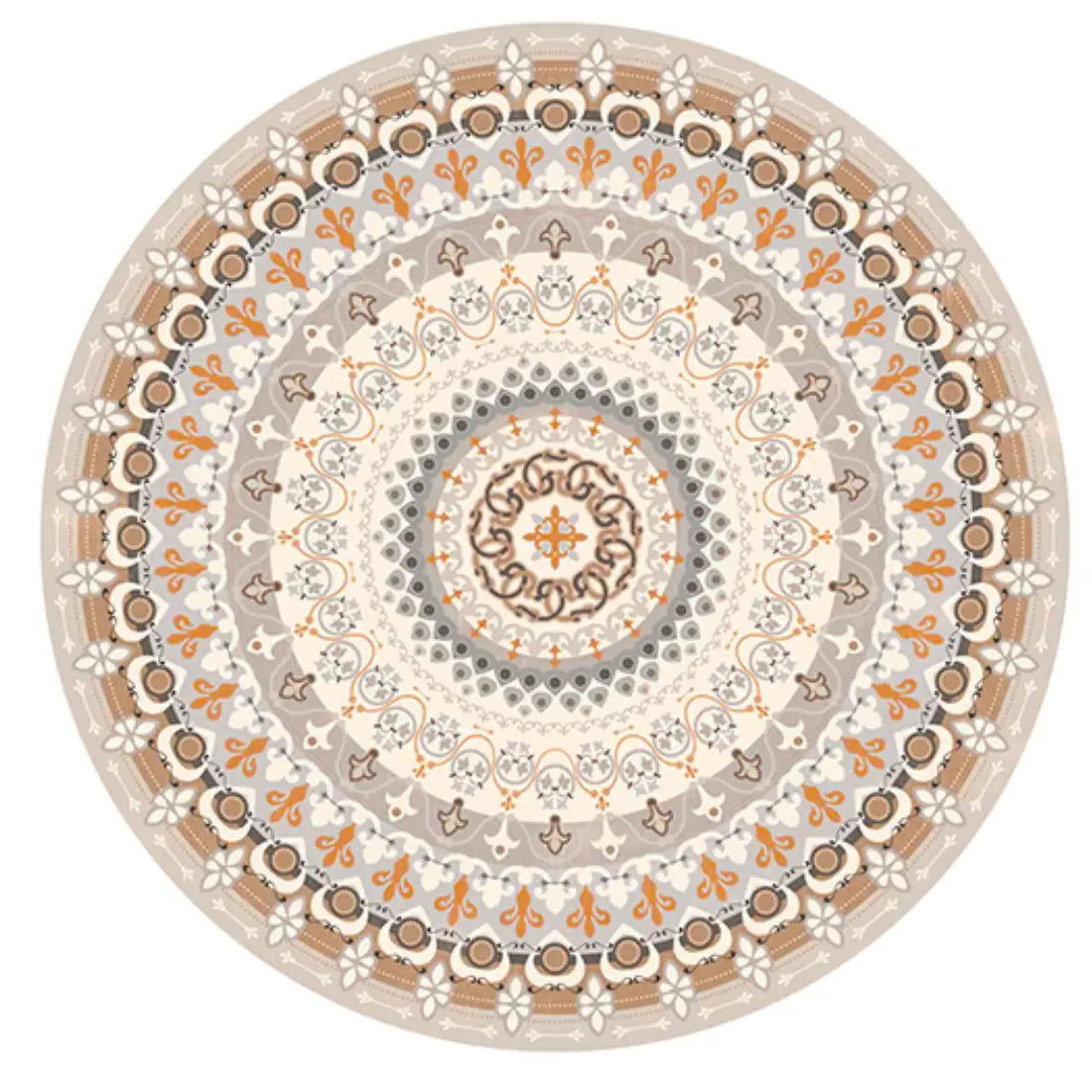 Home Smith Adama Universe Circular Vinyl Rug Adama Vinyl Mats
