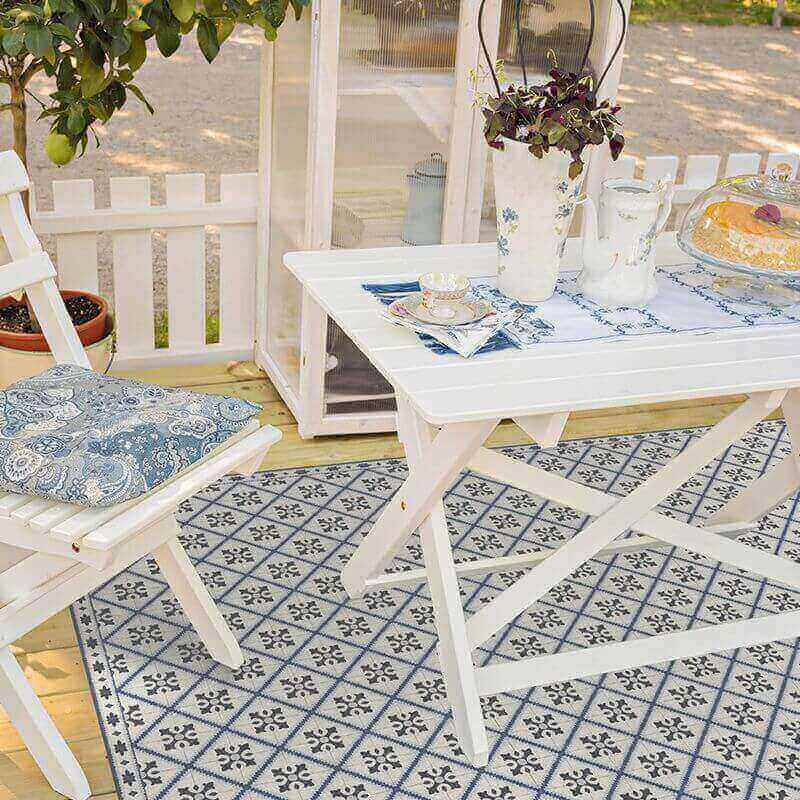 Home Smith Adama ZigZag Vinyl Rug Adama Vinyl Mats