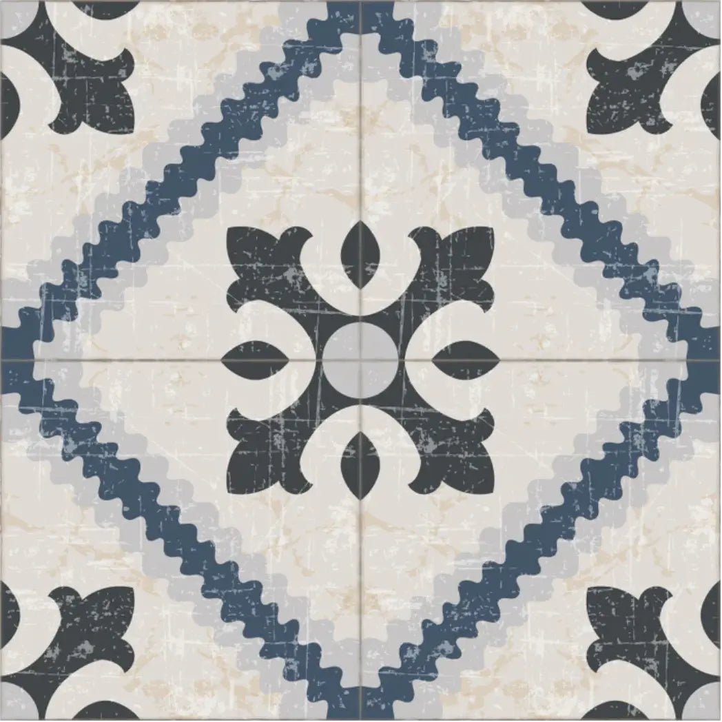 Home Smith Adama ZigZag Vinyl Rug Adama Vinyl Mats