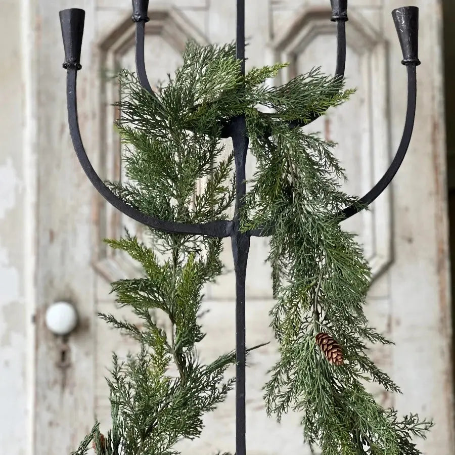 Home Smith Advent Greens Garland Lancaster Home Holiday Garlands, Hangings & Swags