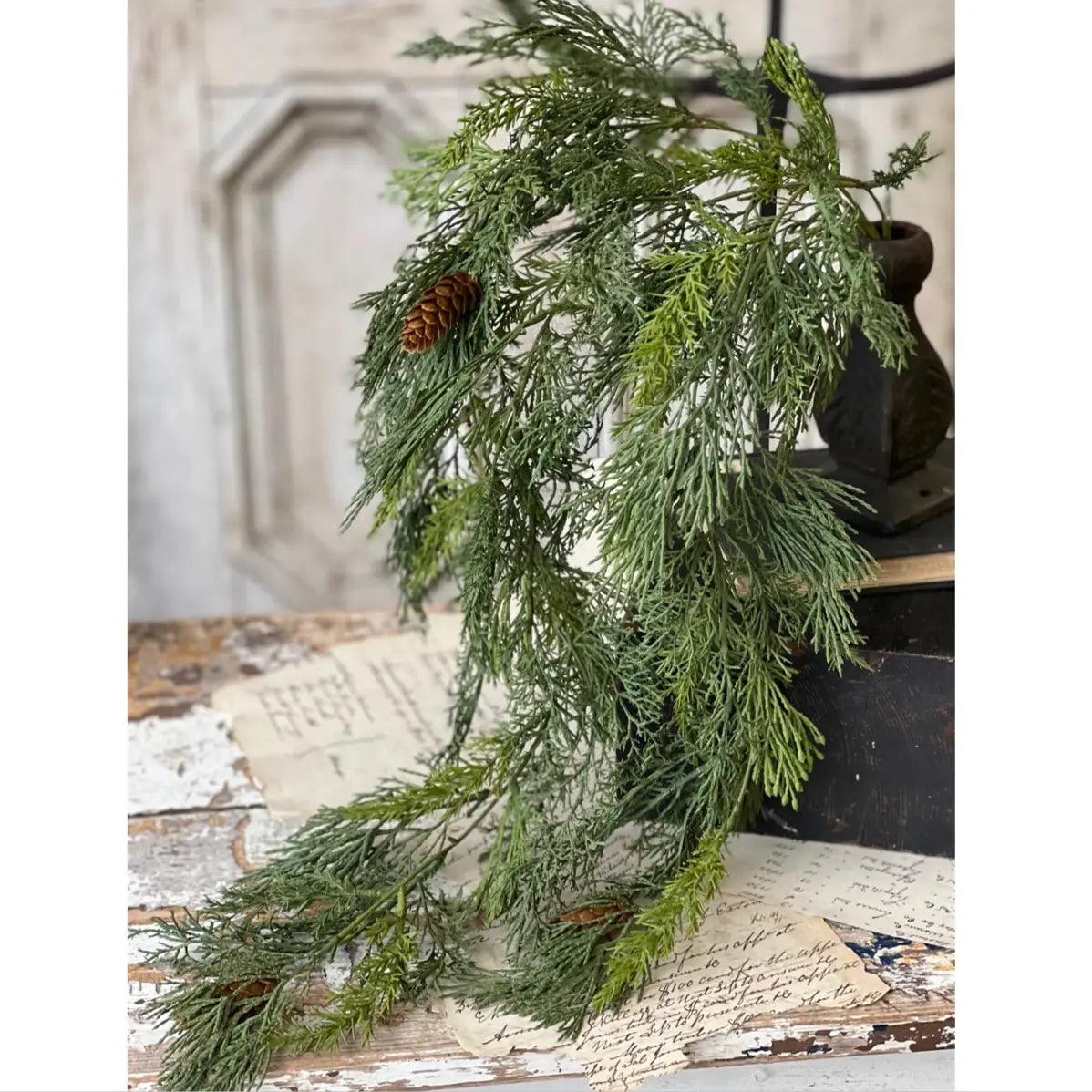 Home Smith Advent Greens Hanging Lancaster Home Holiday Garlands, Hangings & Swags