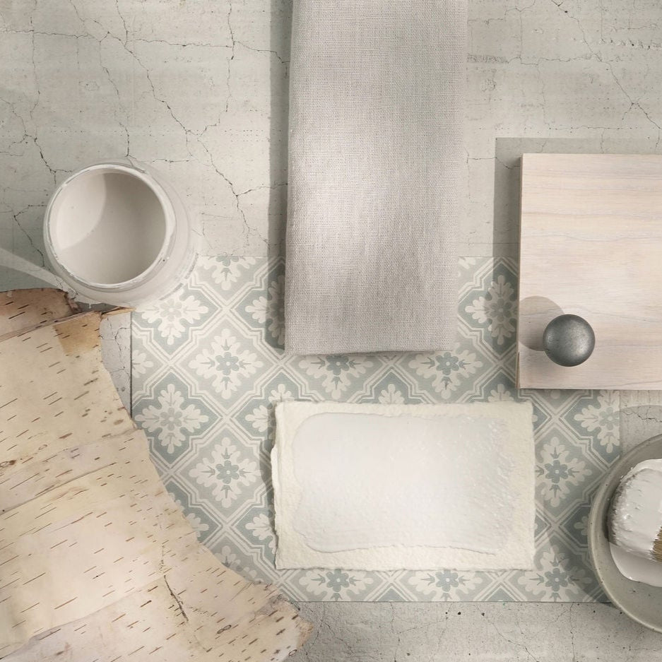Alchemy Limestone and Chalk Furniture Paint by Fusion in Birch at Home Smith