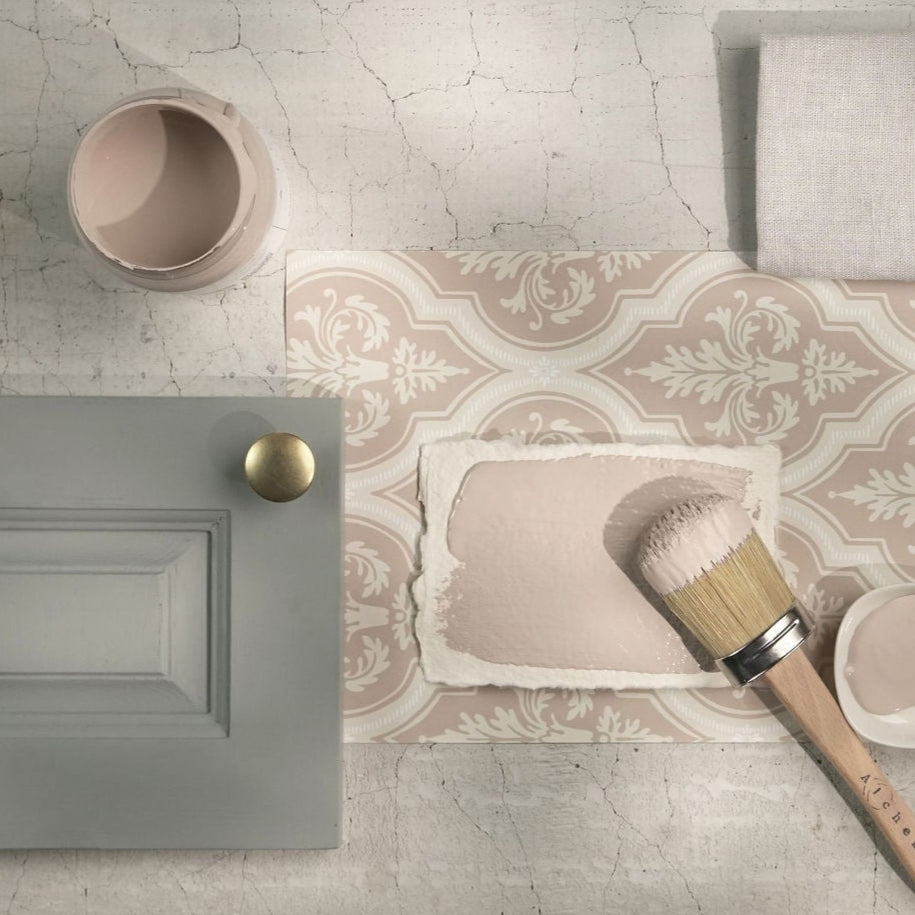 Alchemy Limestone and Chalk Furniture Paint by Fusion in Sandstone at Home Smith