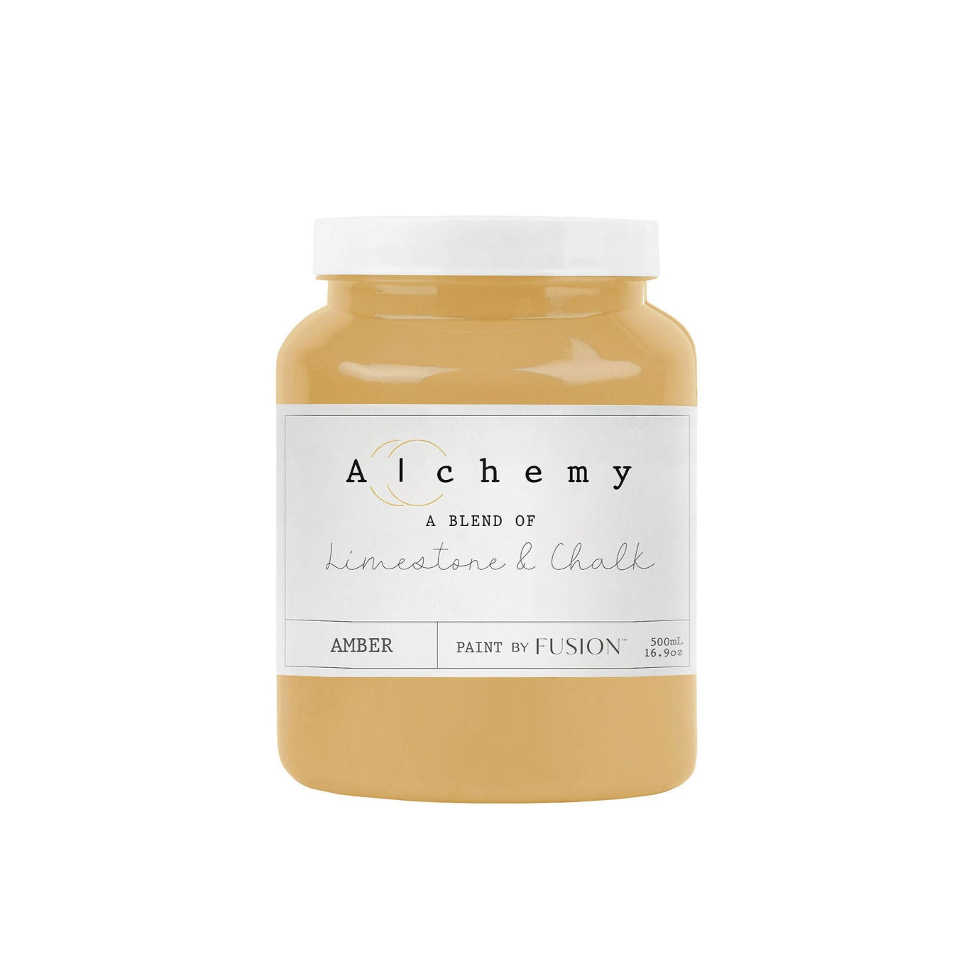 Alchemy Limestone and Chalk Furniture Paint by Fusion in Amber at Home Smith