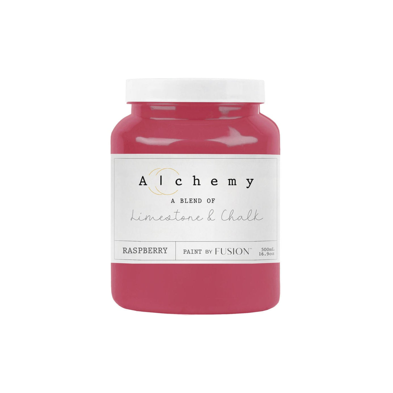 Alchemy Limestone and Chalk Furniture Paint by Fusion in Raspberry at Home Smith