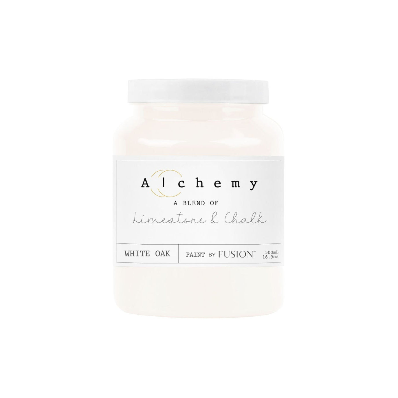 Alchemy Limestone and Chalk Furniture Paint by Fusion in White Oak at Home Smith