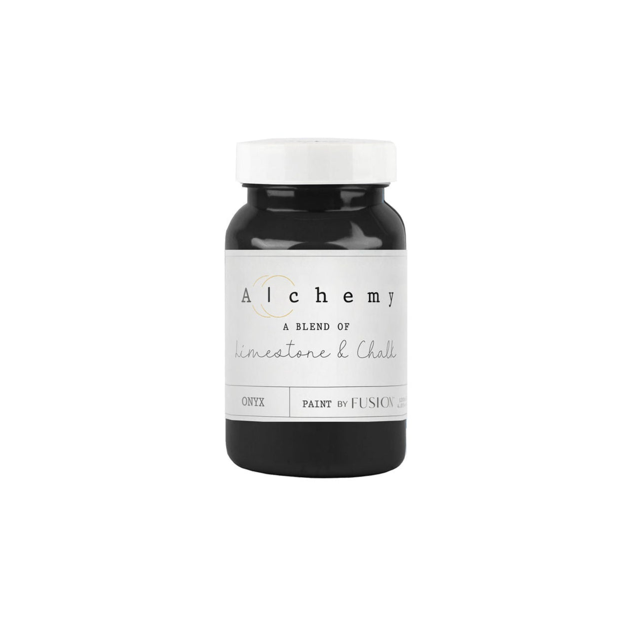 Alchemy limestone and chalk furniture paint by Fusion in Onyx at Home Smith