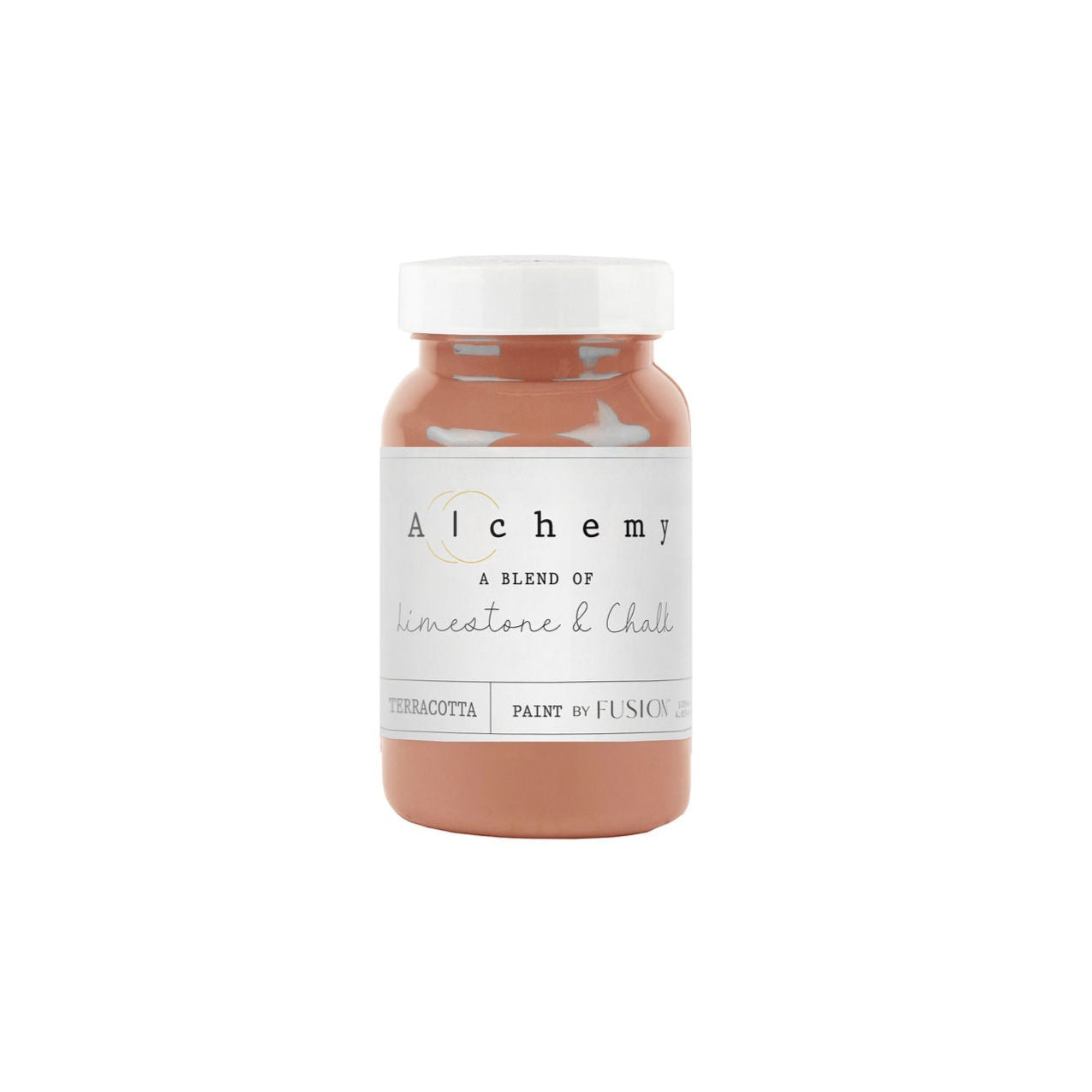 Alchemy Limestone and Chalk Furniture Paint by Fusion in Terracotta at Home Smith