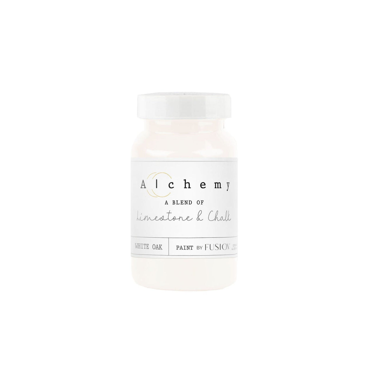 Alchemy Limestone and Chalk Furniture Paint by Fusion in White Oak at Home Smith