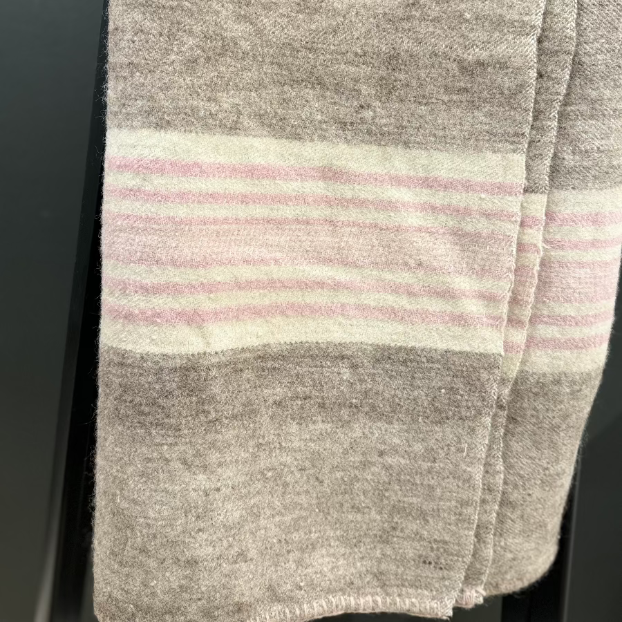 Antique Handwoven Nova Scotian Wool Blankets