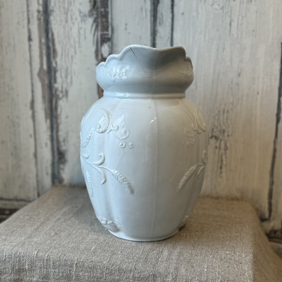 Antique Bishop and Stonier Stoneware Pitcher