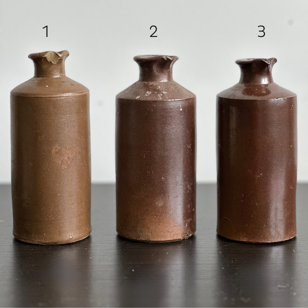 Antique Victorian Glazed Ink Well at Home Smith