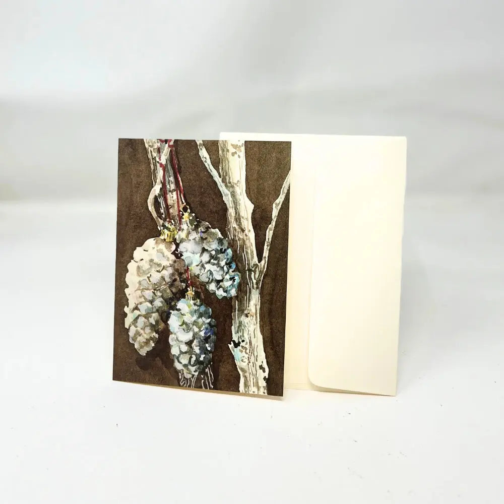 Home Smith Aqua Cones Holiday Cards Odd Balls Holiday Cards