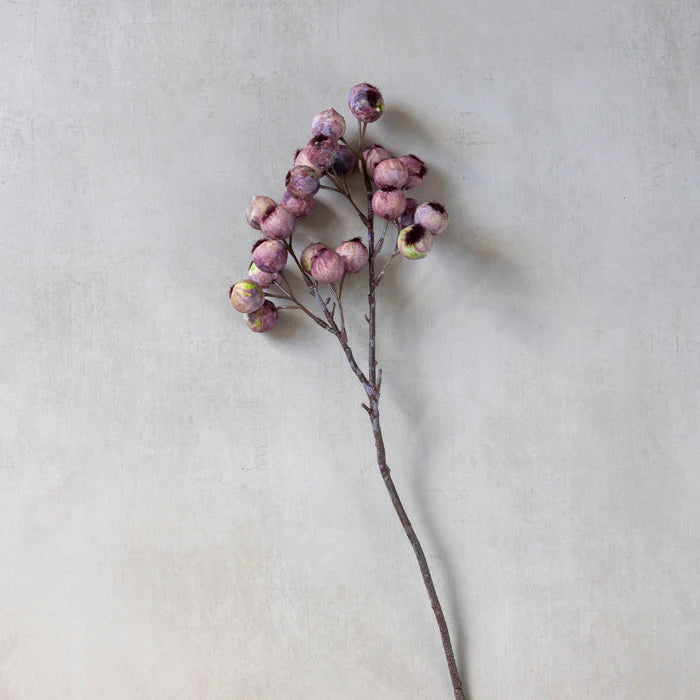 Faux Hawthorn Berry in Eventide from Abigail Ahern at Home Smith