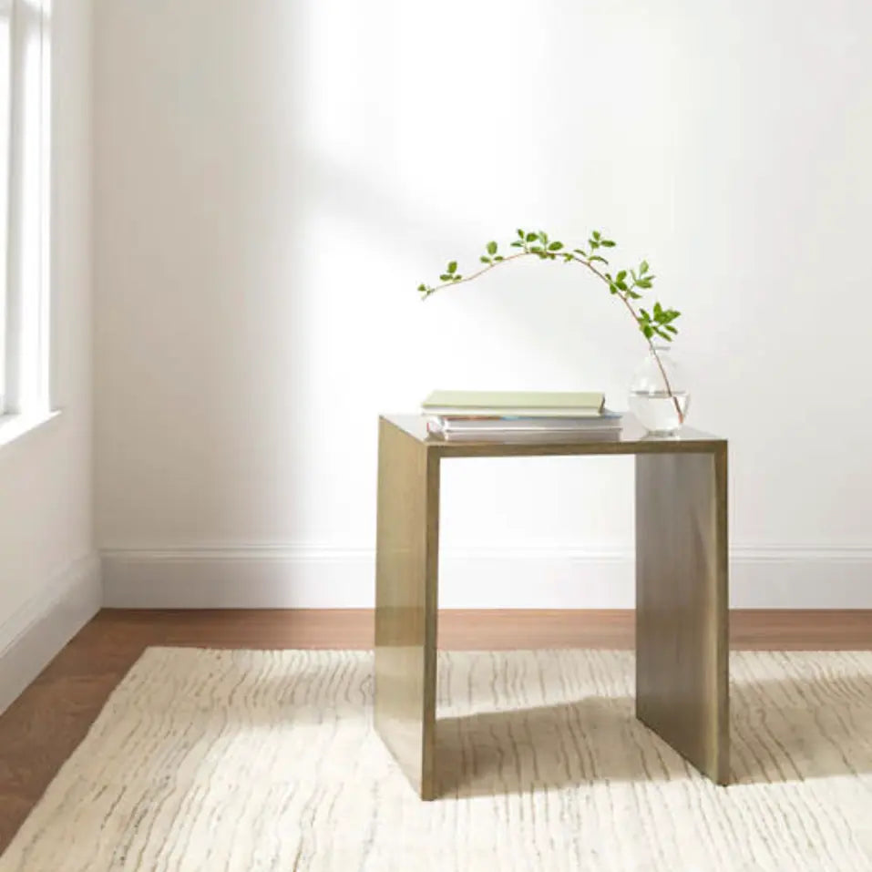 Avery Oatmeal Tufted Wool Rug - Home Smith
