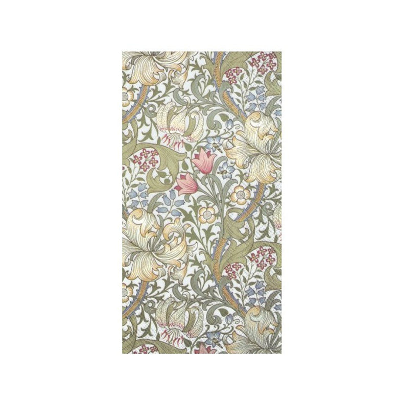Guest Napkin Golden Lily white at Home Smith