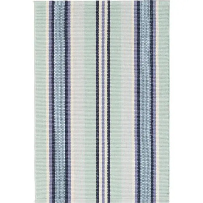 Barbados Stripe Woven Cotton Rug - Home Smith