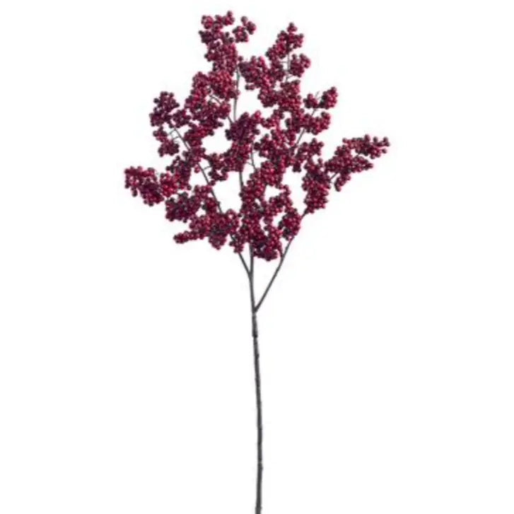 Home Smith Berry Spray in Burgundy Allstate Floral Holiday Blooms & Branches