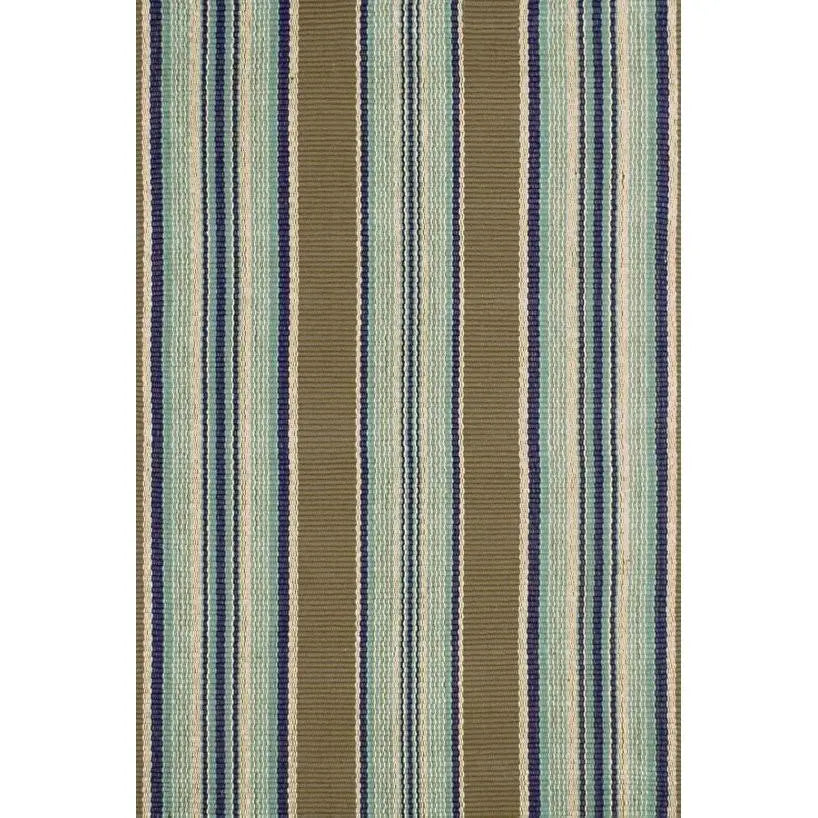 Blue Heron Stripe Indoor/Outdoor Rug - Home Smith
