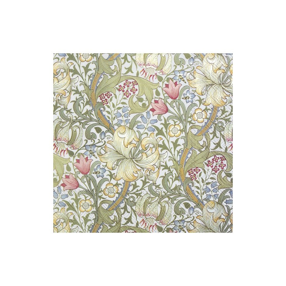Golden Lily Paper napkins cocktail at Home Smith