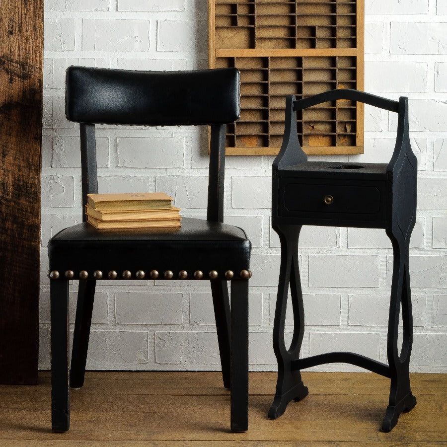 fusion mineral paint in coal black at home smith