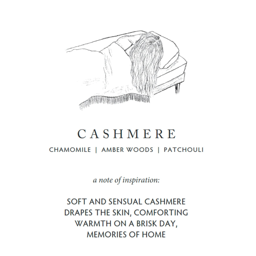 Linnea cashmere scent notes and inspiration at Home Smith