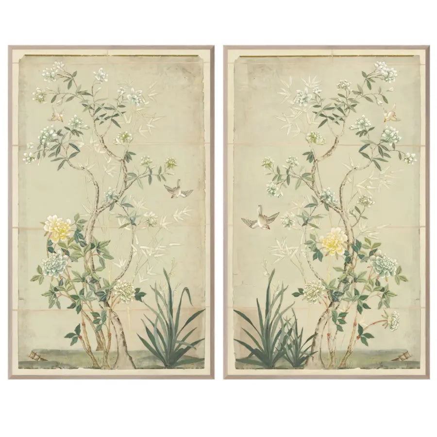 Chinoiserie Scenic 1775 in Yellow at Home Smith