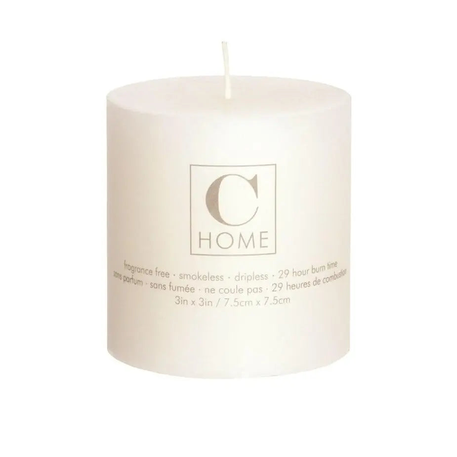 Classic Ivory Pillar Candles - Home Smith