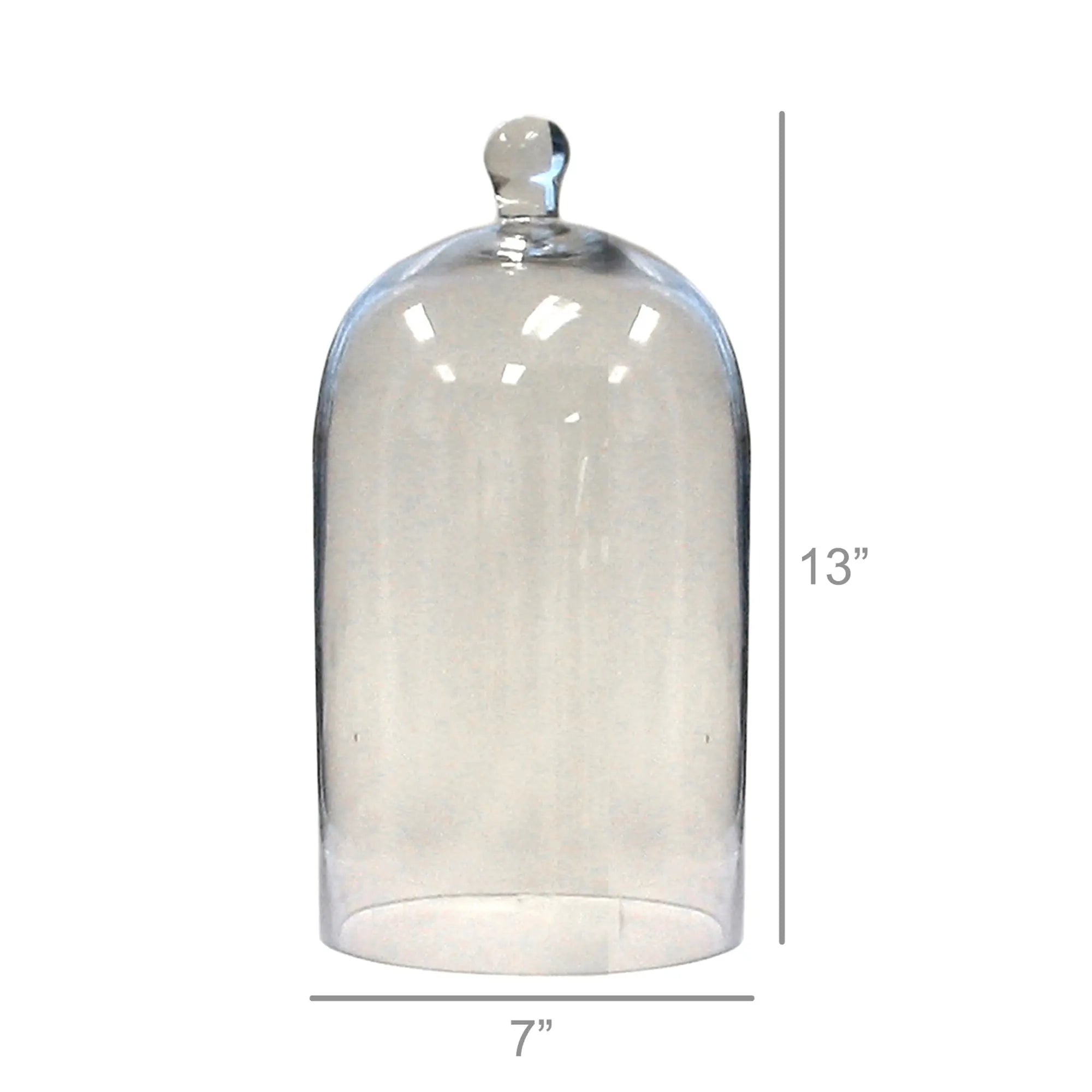 Clear Glass Dome - Home Smith