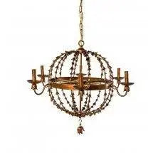 Copper Trumpet Vine Chandelier - Home Smith