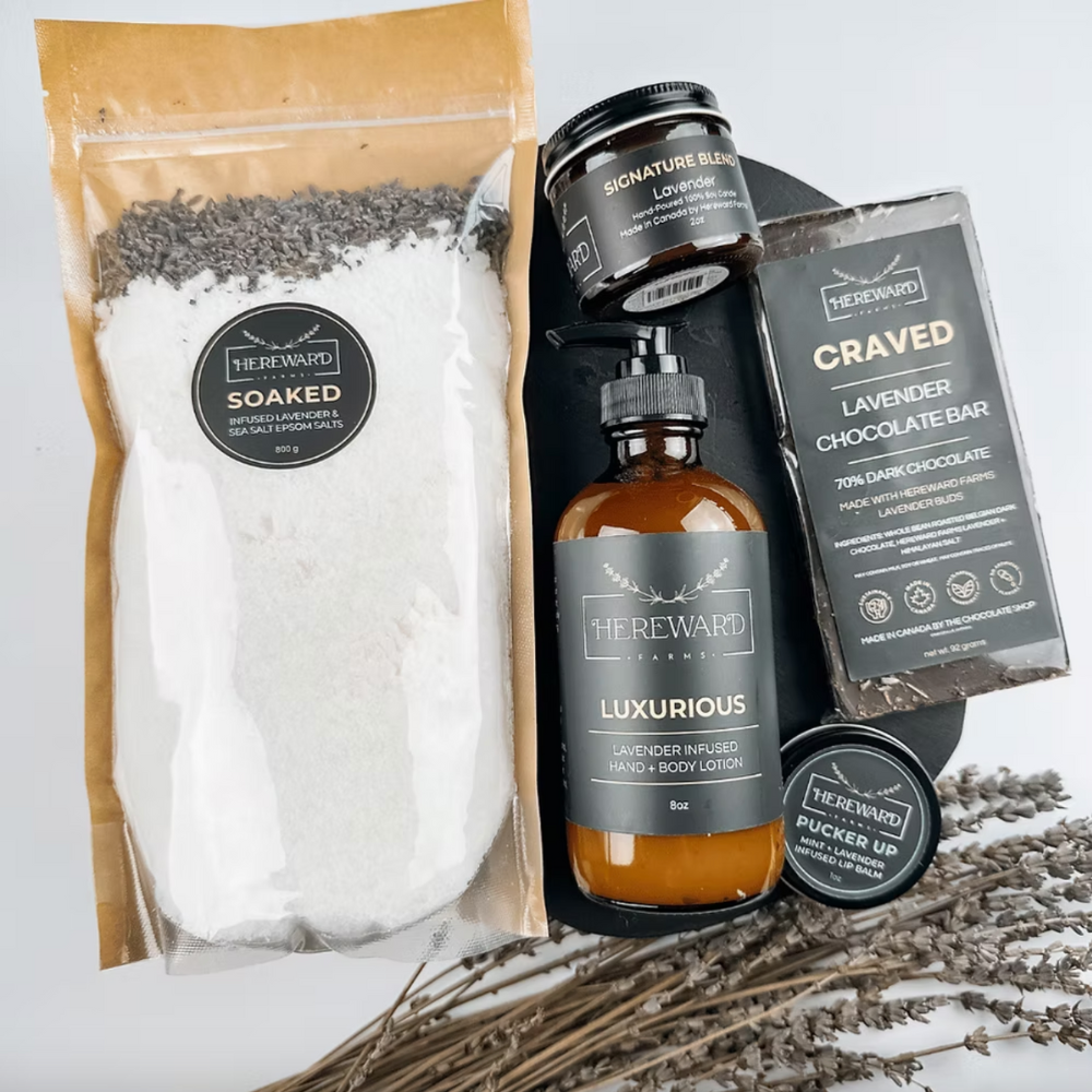 Craved Belgian Lavender Milk and Dark Chocolate Bars at Home Smith