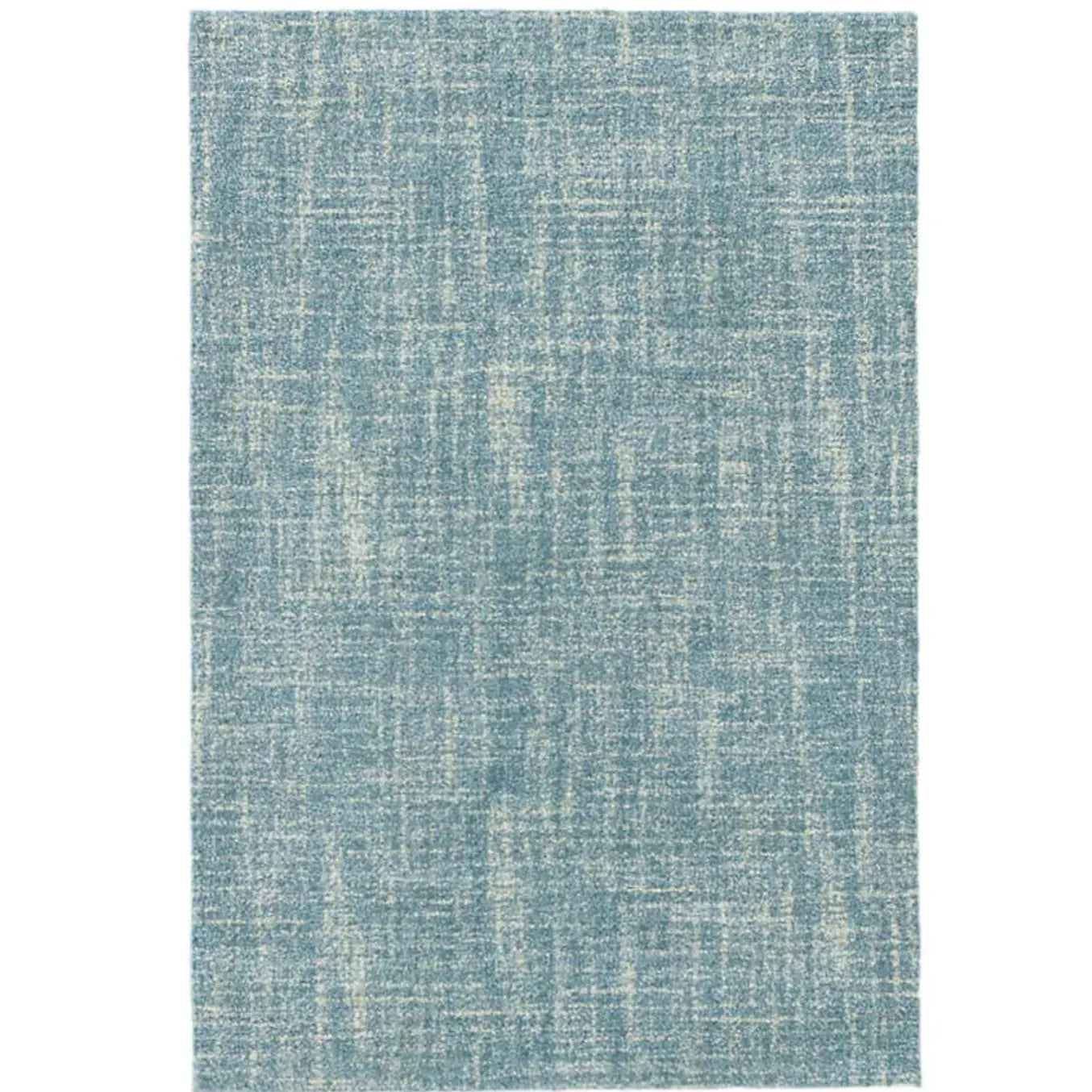 Crosshatch Aegean Wool Micro Hooked Rug - Home Smith