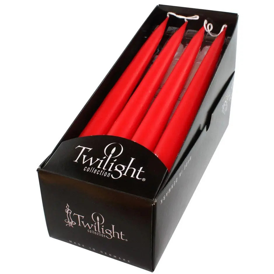Danish Hand Dipped 14" Taper Candles - Box of 12 - Home Smith