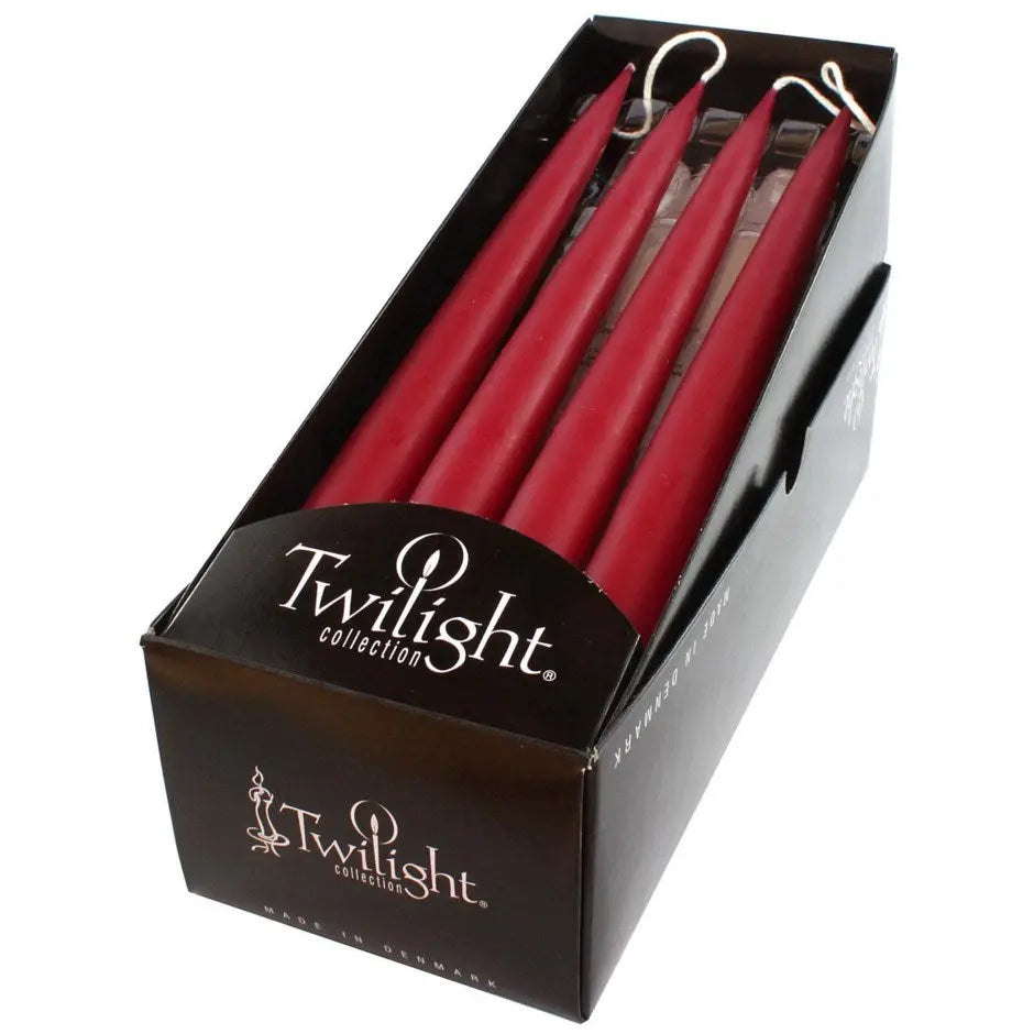 Danish Hand Dipped 14" Taper Candles - Box of 12 - Home Smith