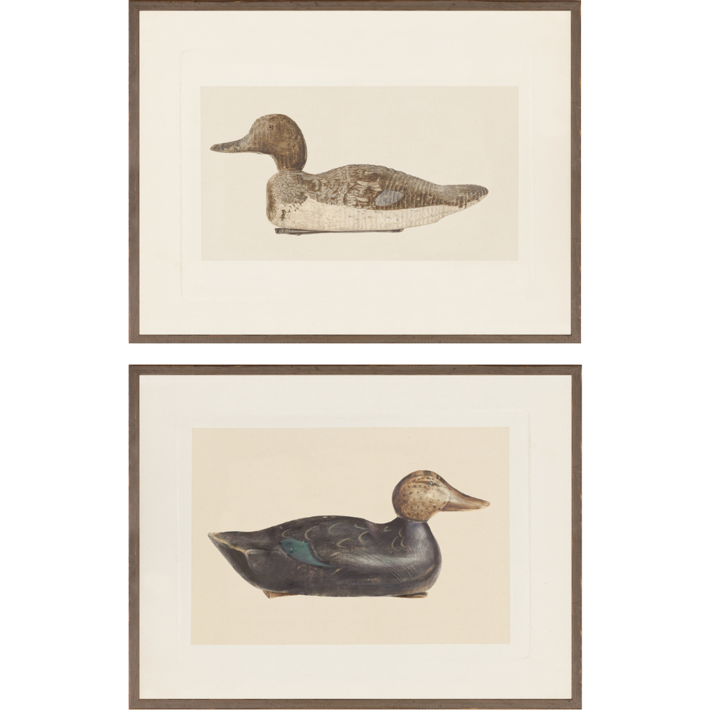 Decoy C 1938 and Decoy C. 1940 Framed Art Prints at Home Smith