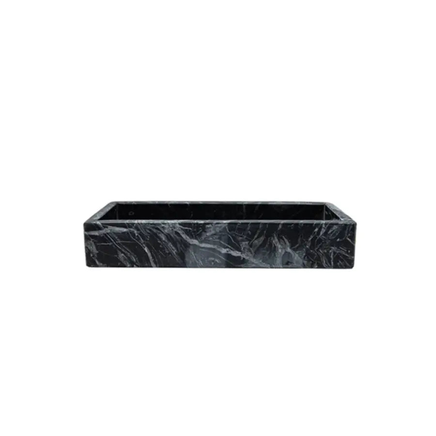 Deep Marble Trays in Black - Home Smith
